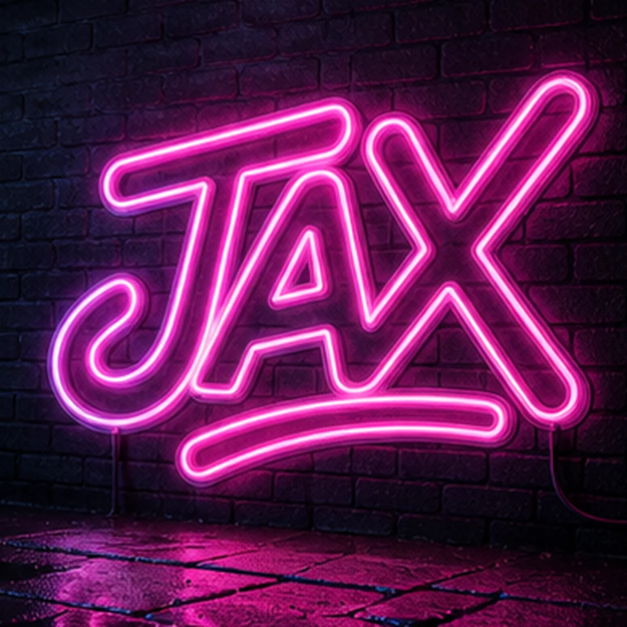 JAX drippy spray paint graffiti tag