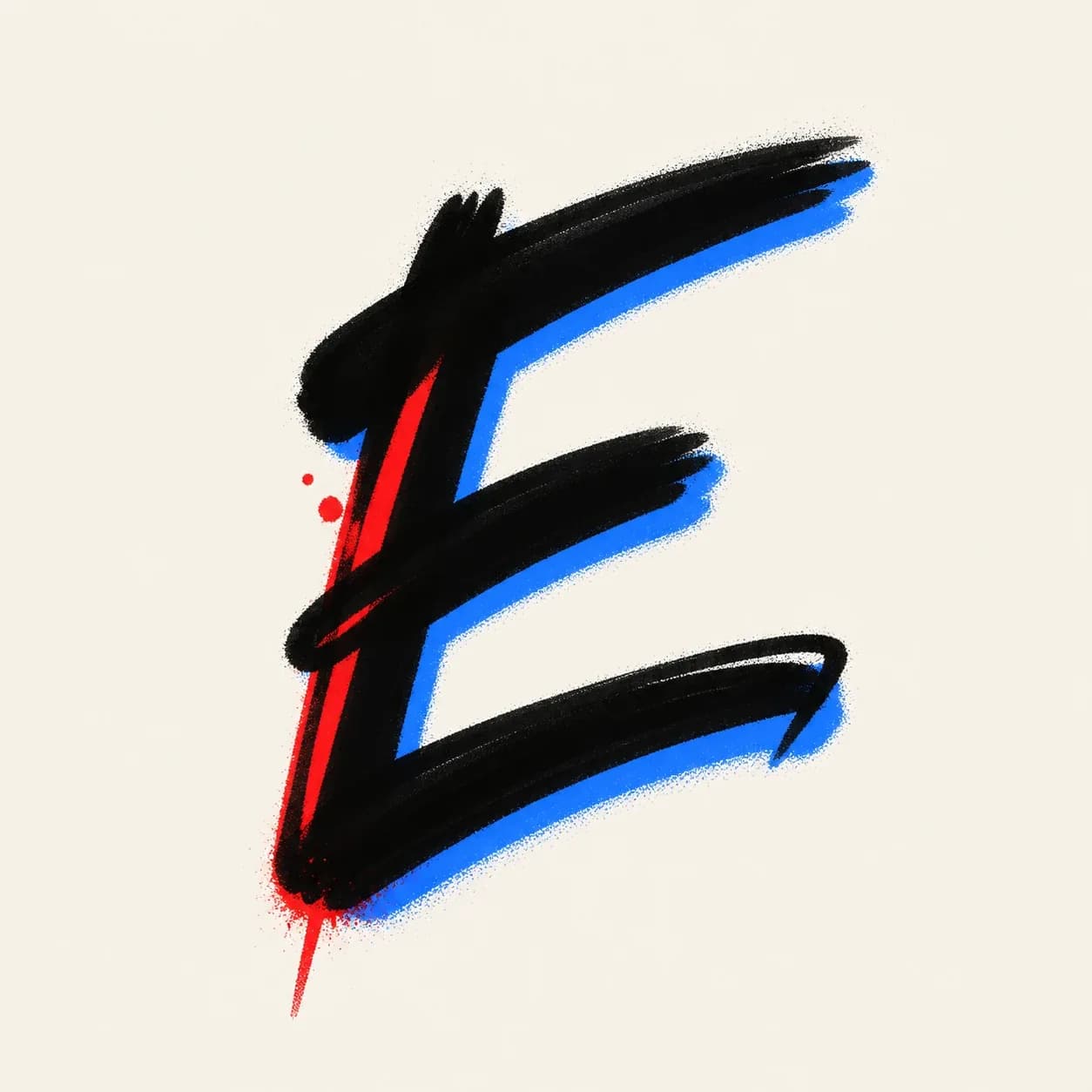Tag Graffiti Letter E graffiti style reference
