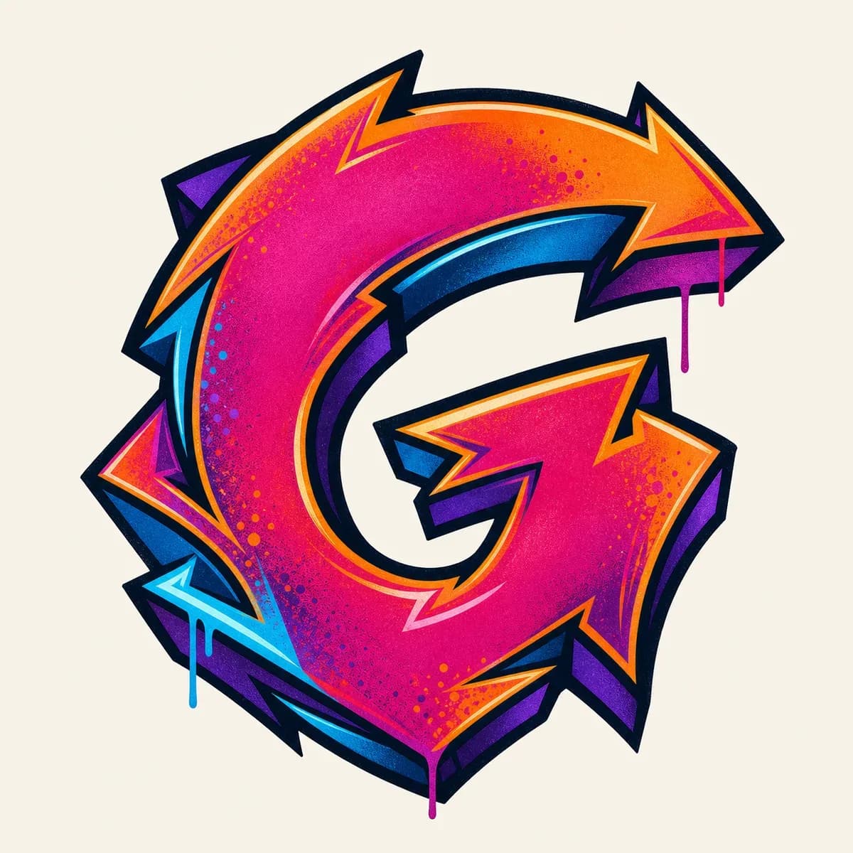Wildstyle Letter G style reference