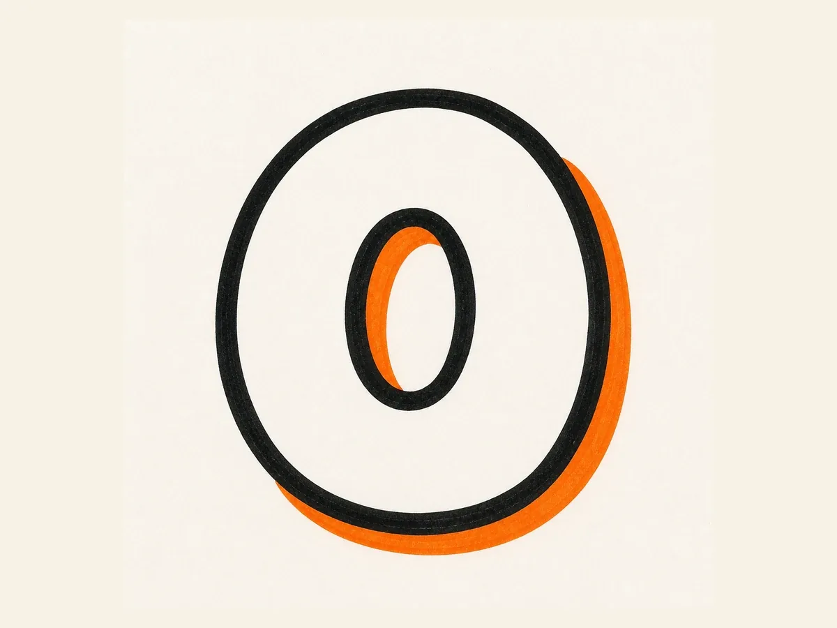 Outline the graffiti letter O graffiti letter O drawing step