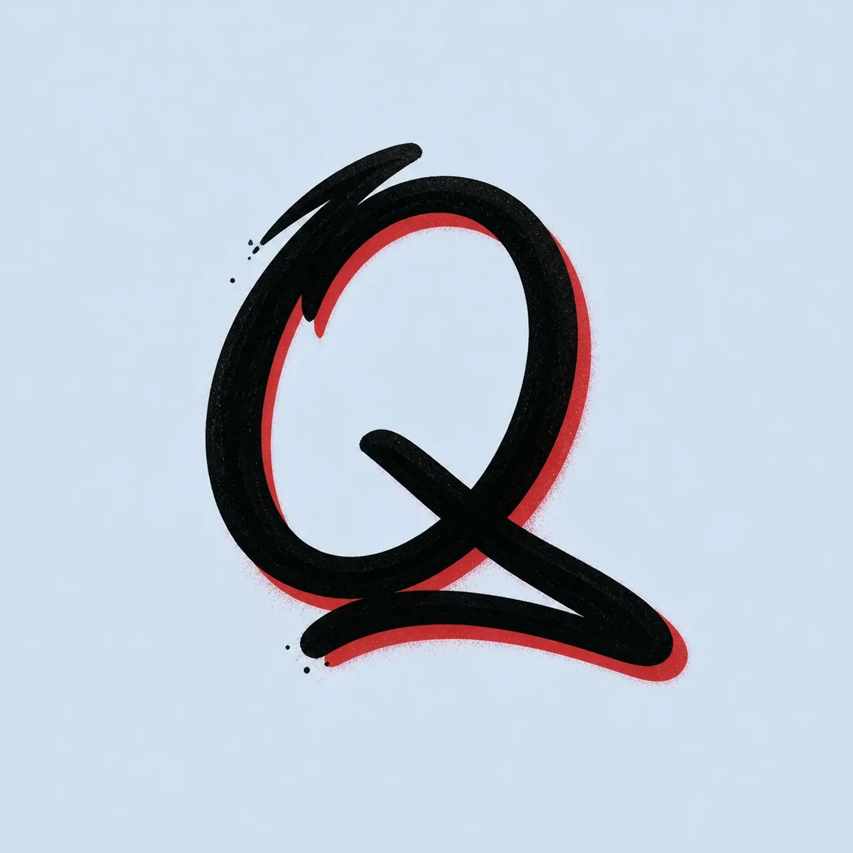 Tag / Handstyle Letter Q style reference