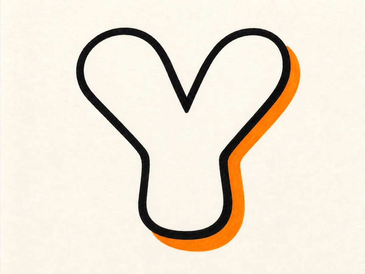 Outline the Y drawing step