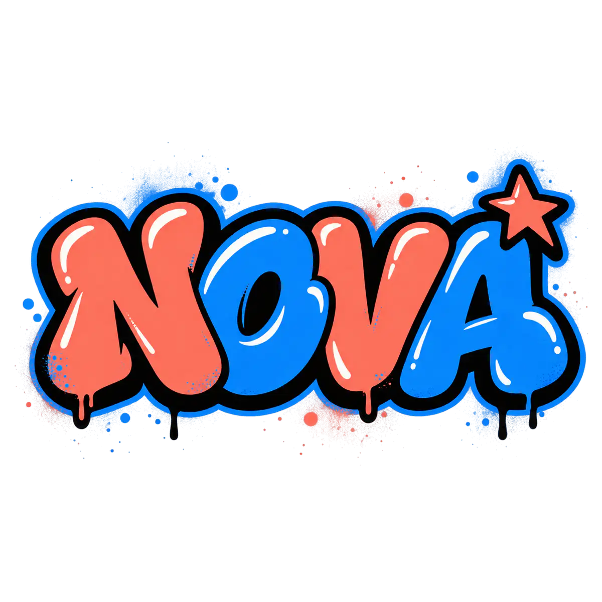 AI graffiti art sample