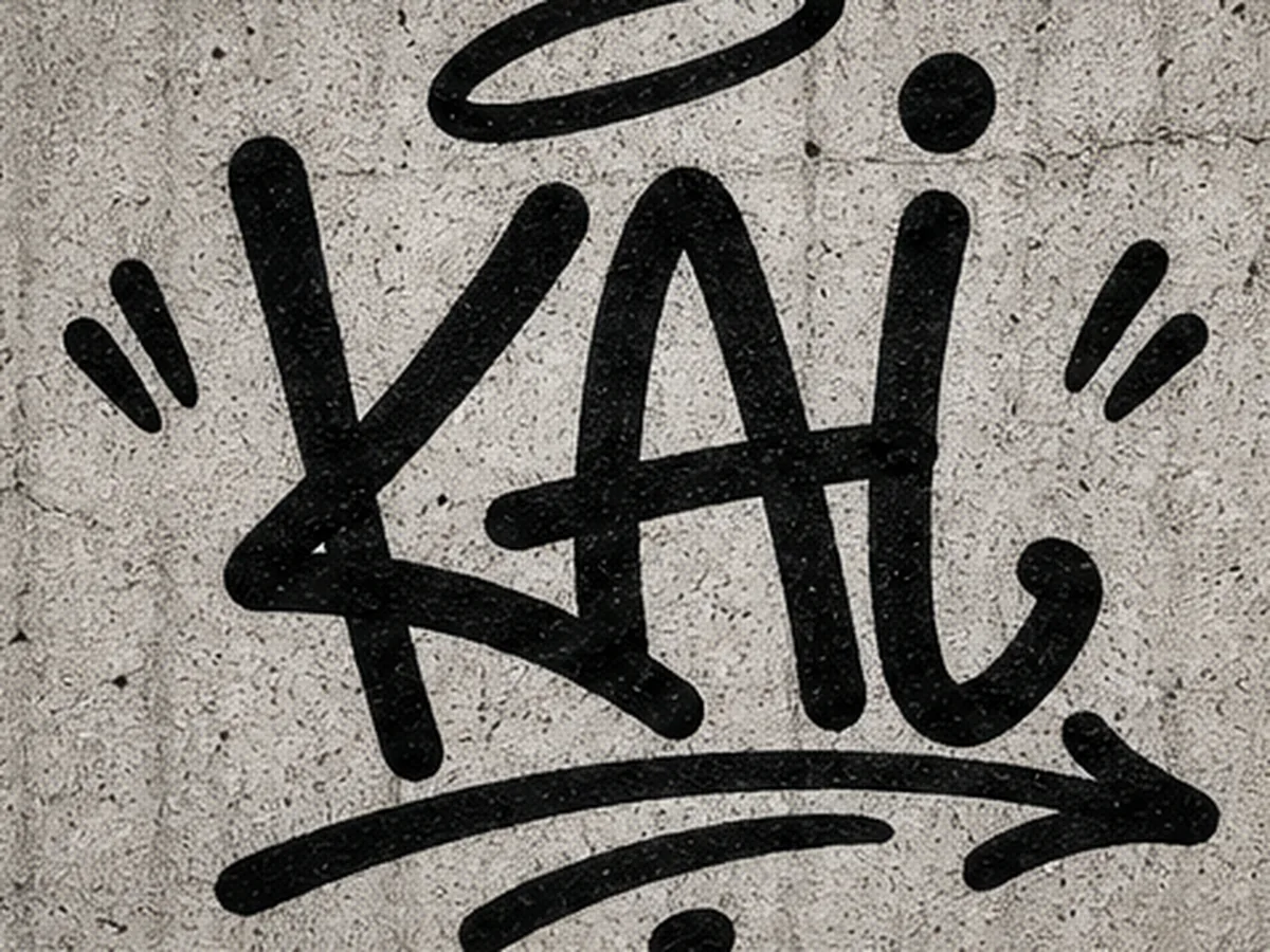 Handstyle graffiti tag style preview